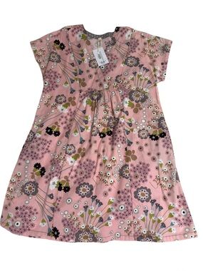 NWT Uncle Frank by Ivy Jane Flowers on Flowers Dress Pink Floral Medium